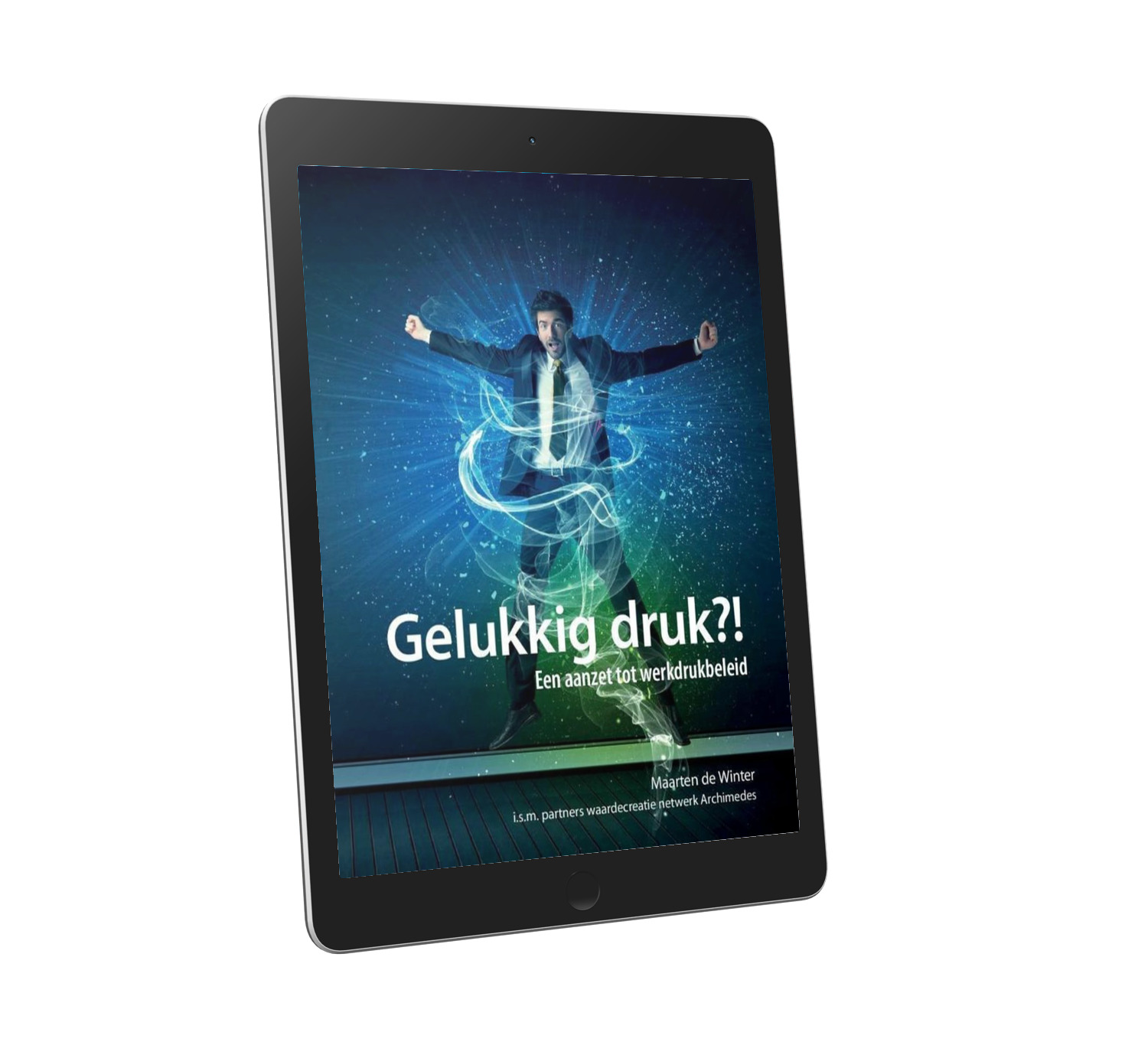 3d e-boek Gelukkig druk?! boek maarten de winter